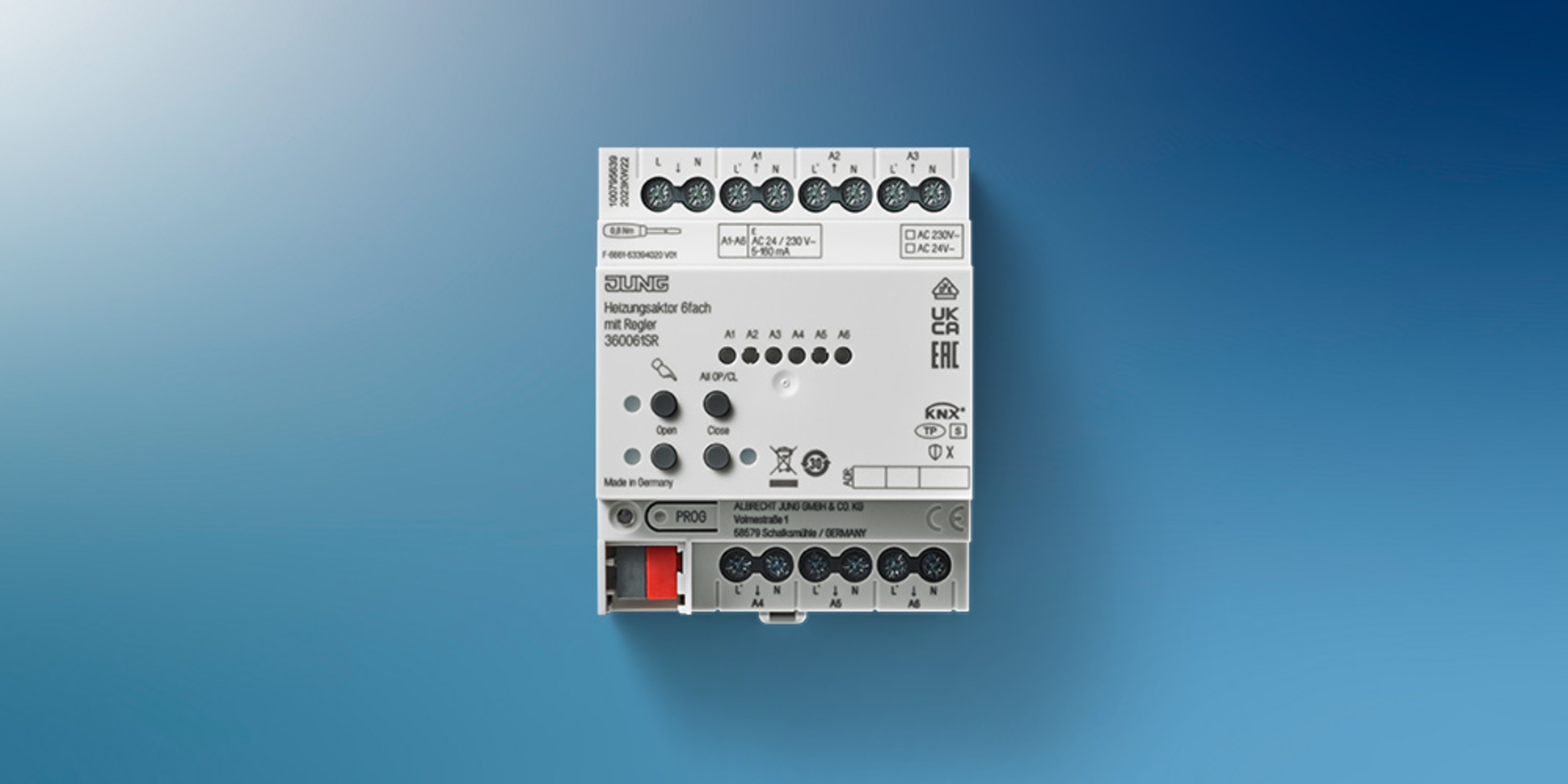 KNX Heizungsaktor 6-fach bei Lichtstudio Kerl e.K. in Göttingen